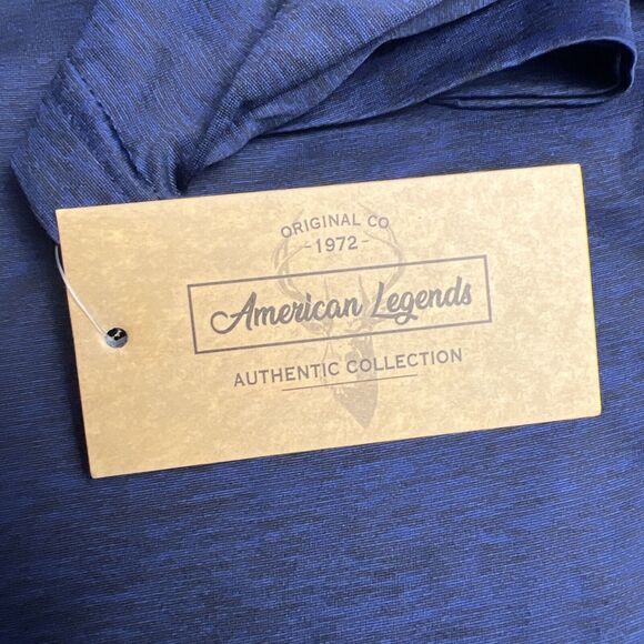 American Legends Stand Proud American Flag Navy Blue Black T-Shirt SZ L Unisex - Picture 6 of 7